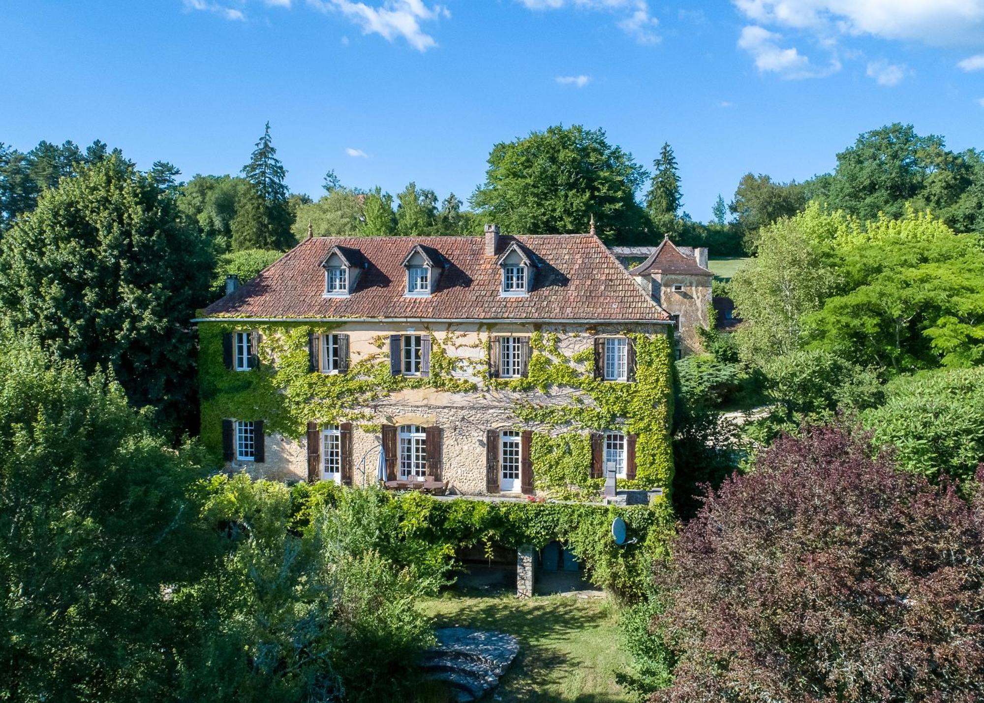 Le Manoir De St Marcel Vila Saint-Marcel-du-Périgord Exterior foto